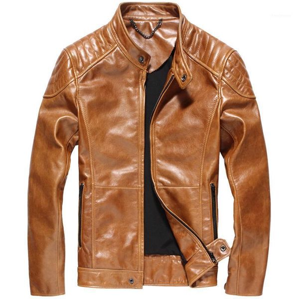 men's leather jacket autumn winter jacket genuine cow leather luxury coat streetwear motorcycle veste homme 16-46 my17041, Black
men's leather jacket autumn winter jacket genuine cow leather luxury coat streetwear motorcycle veste homme 16-46 my17041, Black
