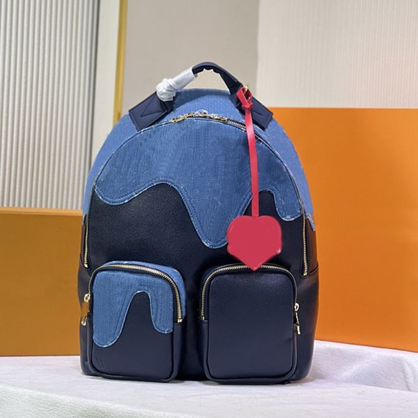 women bag bule denim schoolbag series backpack double pocket backpacks fashion travelling bags old flower leather handbag computer package h, Black;red
women bag bule denim schoolbag series backpack double pocket backpacks fashion travelling bags old flower leather handbag computer package h, Black;red