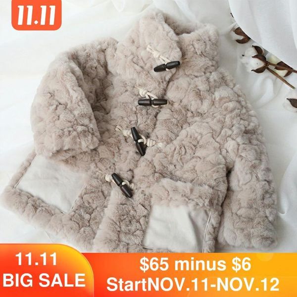 children's fur coat autumn winter girls imitation fur jacket thicken kids faux coats children's clothing 2 to 8 years, Blue;gray
children's fur coat autumn winter girls imitation fur jacket thicken kids faux coats children's clothing 2 to 8 years, Blue;gray