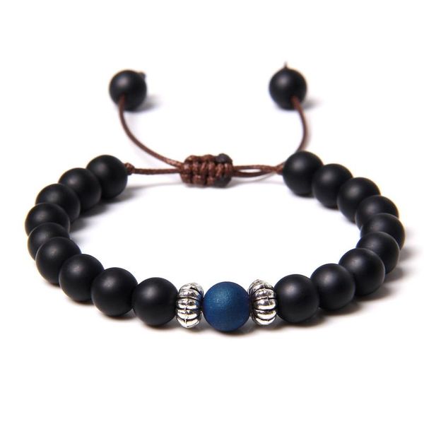 beaded braided bracelet 8mm natural black onyx with druzy agates stone bracelet men lucky friendship couples jewelry
beaded braided bracelet 8mm natural black onyx with druzy agates stone bracelet men lucky friendship couples jewelry