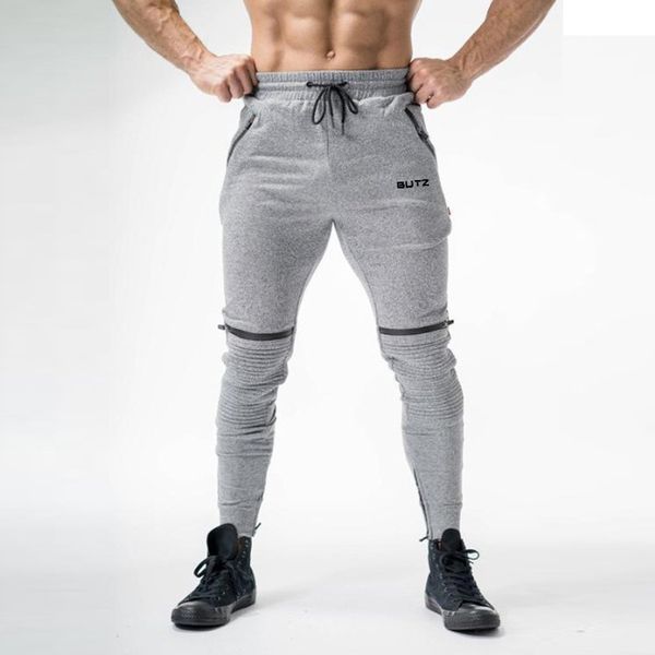 muscle brother fashion brand new sports fitness men's splicing running pants training leggings, Gray
muscle brother fashion brand new sports fitness men's splicing running pants training leggings, Gray
