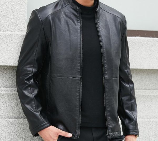 m-4xl / / spring men's new fashion personality plus velvet padded casual pu jacket, Black
m-4xl / / spring men's new fashion personality plus velvet padded casual pu jacket, Black