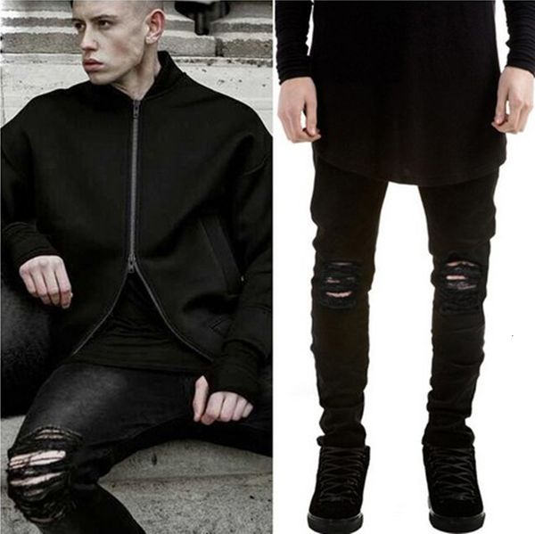 brand new ripped jeans mens black ripped pants mens slim knee high street ripped stretch jeans summer, Blue
brand new ripped jeans mens black ripped pants mens slim knee high street ripped stretch jeans summer, Blue