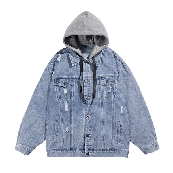 men's brim pants denim with black hood blue jacket spring autumn 2020 fashion clothes plus size oversize m-5xl tzbv, Black;brown
men's brim pants denim with black hood blue jacket spring autumn 2020 fashion clothes plus size oversize m-5xl tzbv, Black;brown