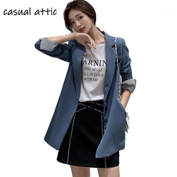 spring and autumn beautiful lady long sleeve blazer 2020 office work casual single breasted pockets korean long blazer1, White;black
spring and autumn beautiful lady long sleeve blazer 2020 office work casual single breasted pockets korean long blazer1, White;black