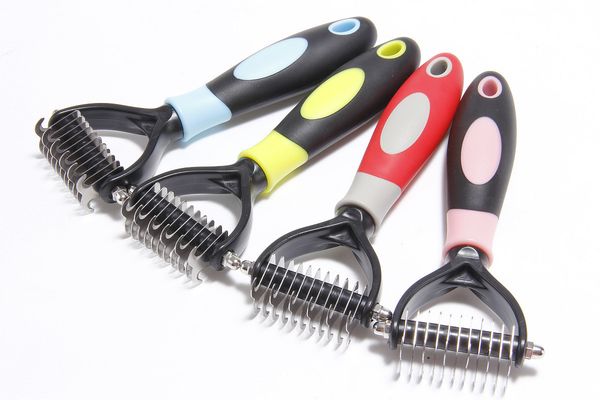 rake grooming undercoat tool 2 sided for cats dogs safe dematting pet supplies comb hair remover
rake grooming undercoat tool 2 sided for cats dogs safe dematting pet supplies comb hair remover