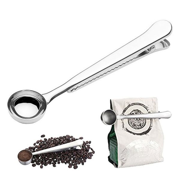 2 in 1 durable stainless steel spoon with bag clip coffee measuring spoon ground tea scoop with bag seal clip measuring tools cca12649
2 in 1 durable stainless steel spoon with bag clip coffee measuring spoon ground tea scoop with bag seal clip measuring tools cca12649