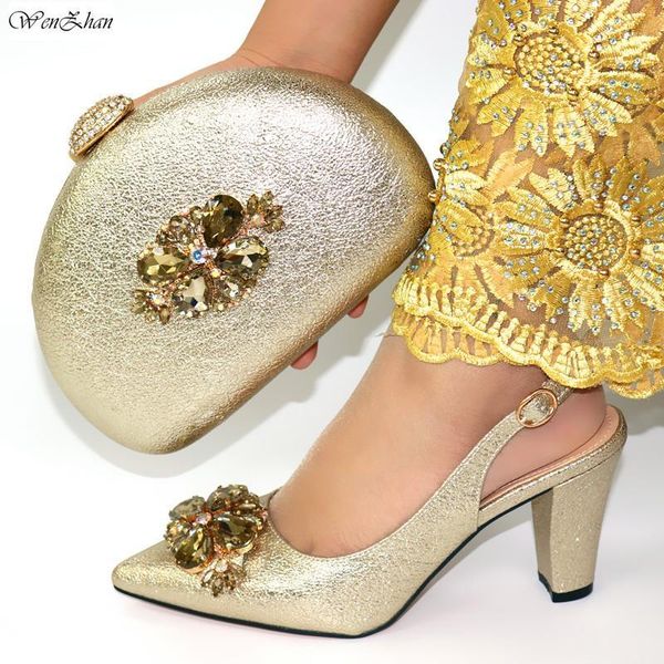 wenzhan gold italian shoes and bag to match new arrivals with accessories shoes with match bag set for party 38-42 c910- c911-31, Black
wenzhan gold italian shoes and bag to match new arrivals with accessories shoes with match bag set for party 38-42 c910- c911-31, Black