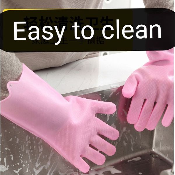 the clean gloves - anti material silicone kitchen does household cleaning multi-function easy to bubble extended edi
the clean gloves - anti material silicone kitchen does household cleaning multi-function easy to bubble extended edi