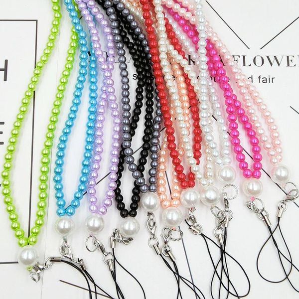 long charm neck strap jewelry making set id card badge chain lanyard simulated pearl bead necklace decoration holder accessories, Silver
long charm neck strap jewelry making set id card badge chain lanyard simulated pearl bead necklace decoration holder accessories, Silver
