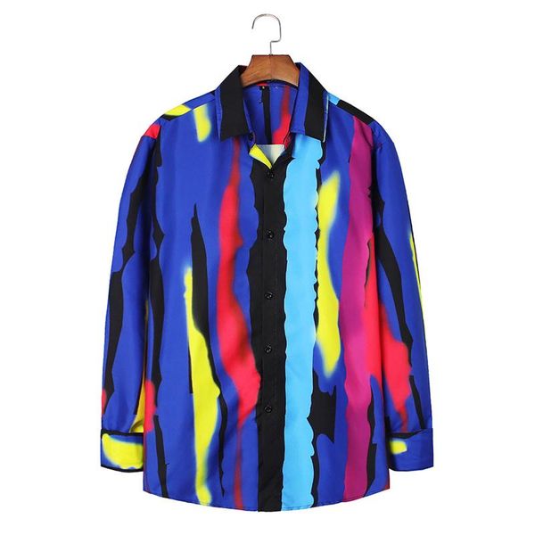 men's casual shirts outdoor street shirt, long-sleeved lapel, personalized printing fashion clothes#g30, White;black
men's casual shirts outdoor street shirt, long-sleeved lapel, personalized printing fashion clothes#g30, White;black