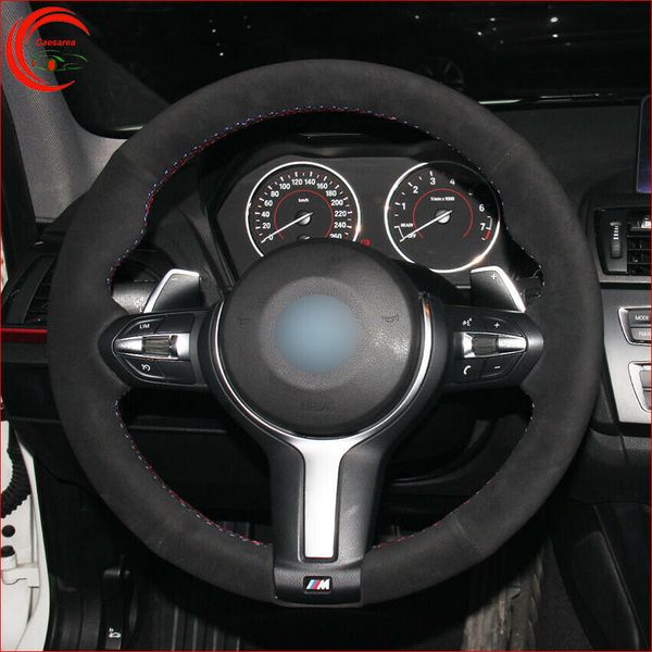 hand-stitch custom black suede car steering wheel cover for bmw f30 f31 f11 f10
hand-stitch custom black suede car steering wheel cover for bmw f30 f31 f11 f10