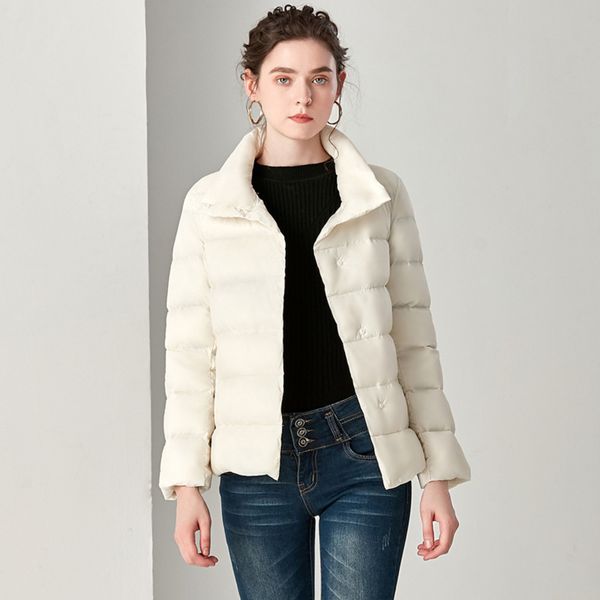new winter women ultra light down jacket stand collar coat brand jackets weightless parkas bread collar warmness puffer jacket c1204, Black
new winter women ultra light down jacket stand collar coat brand jackets weightless parkas bread collar warmness puffer jacket c1204, Black