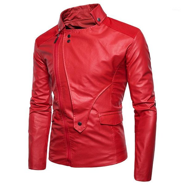 korean slim slim men's lapel zip long sleeve casual leather coat mens leather jacket faux1, Black
korean slim slim men's lapel zip long sleeve casual leather coat mens leather jacket faux1, Black