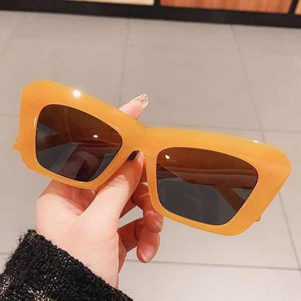vintage oversize candy color square cat eye suglasses for women 2021 new fashion orange gradient sun glasses female black shades, White;black
vintage oversize candy color square cat eye suglasses for women 2021 new fashion orange gradient sun glasses female black shades, White;black