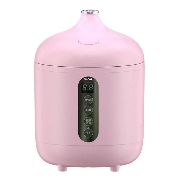 220v 0.8l 400w multifunction mini rice cooker maifan stone non-stick liner insulation 24hour reservation chassis heating
220v 0.8l 400w multifunction mini rice cooker maifan stone non-stick liner insulation 24hour reservation chassis heating