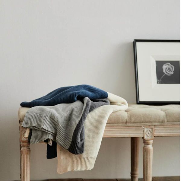 blankets creative color matching cotton knitted blanket thread lunch break lazy air conditioning throw sofa towel
blankets creative color matching cotton knitted blanket thread lunch break lazy air conditioning throw sofa towel