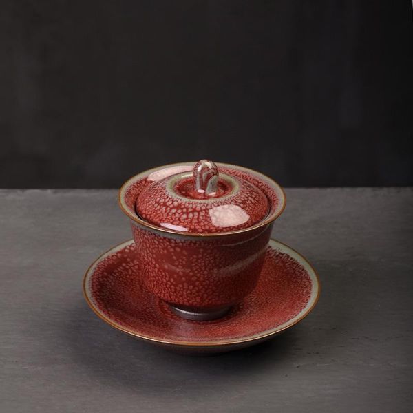 tangpin teaware sets ceramic gaiwan red handmade chawan porcelain chinese kung fu tea set 100ml wmtfsj
tangpin teaware sets ceramic gaiwan red handmade chawan porcelain chinese kung fu tea set 100ml wmtfsj