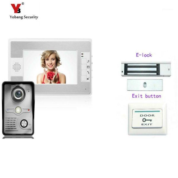 video door phones yobang security 7inch phone doorbell intercom system kit 1-camera 1-monitor night vision bell with electric lock1
video door phones yobang security 7inch phone doorbell intercom system kit 1-camera 1-monitor night vision bell with electric lock1