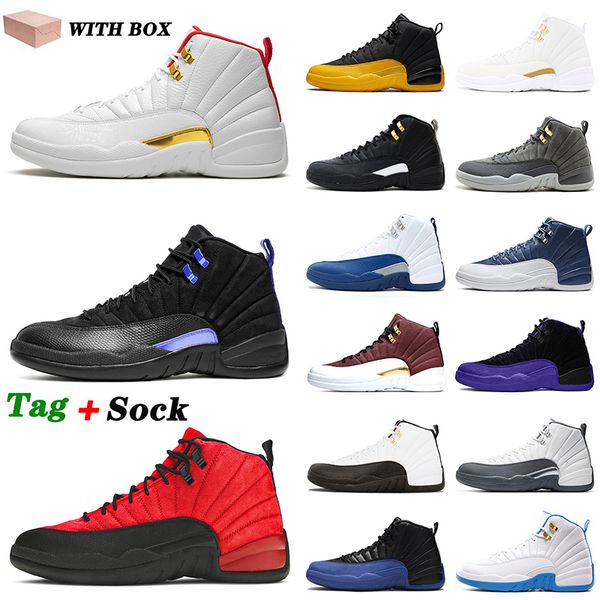 2021 basketball shoes 12 12s xii fiba dark concord men women flu game university gold royal black retro trainers sneakers, White;red
2021 basketball shoes 12 12s xii fiba dark concord men women flu game university gold royal black retro trainers sneakers, White;red