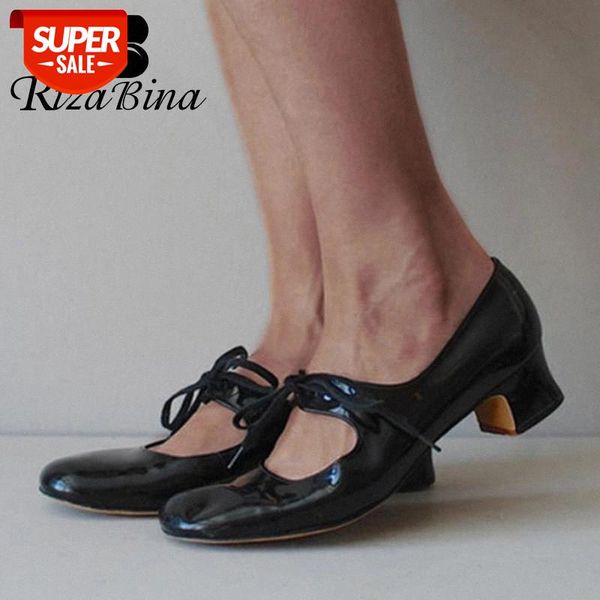 rizabina women pumps fashion solid color shoes women daily casual leather lacing sqaure toe office lady footwear size 35-43 #rn5o
rizabina women pumps fashion solid color shoes women daily casual leather lacing sqaure toe office lady footwear size 35-43 #rn5o
