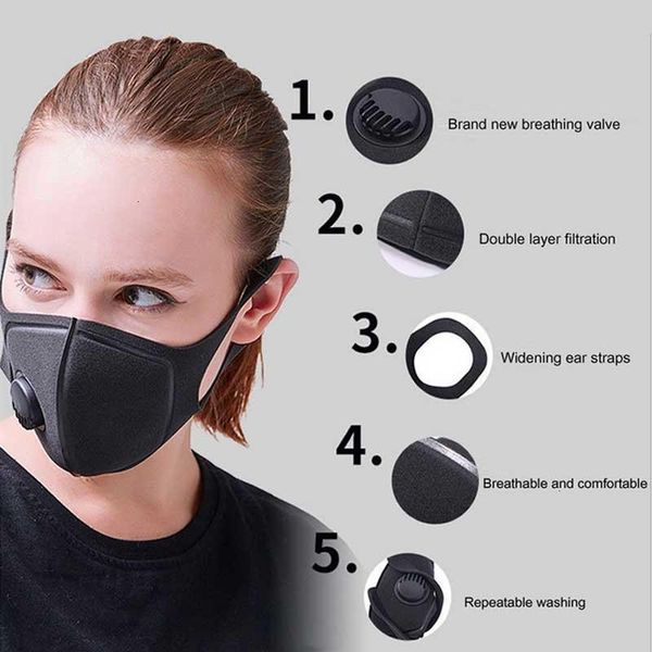 high with valve reusable facemask washable sponge fashion face mask pollution anti dust filter masks fast shipping 
high with valve reusable facemask washable sponge fashion face mask pollution anti dust filter masks fast shipping