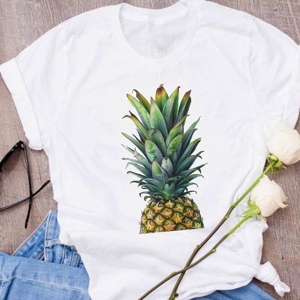 women graphic pineapple fruit beach fashion streetwear 90s clothes lady clothing tees print female t shirt womens t-shirt, White
women graphic pineapple fruit beach fashion streetwear 90s clothes lady clothing tees print female t shirt womens t-shirt, White