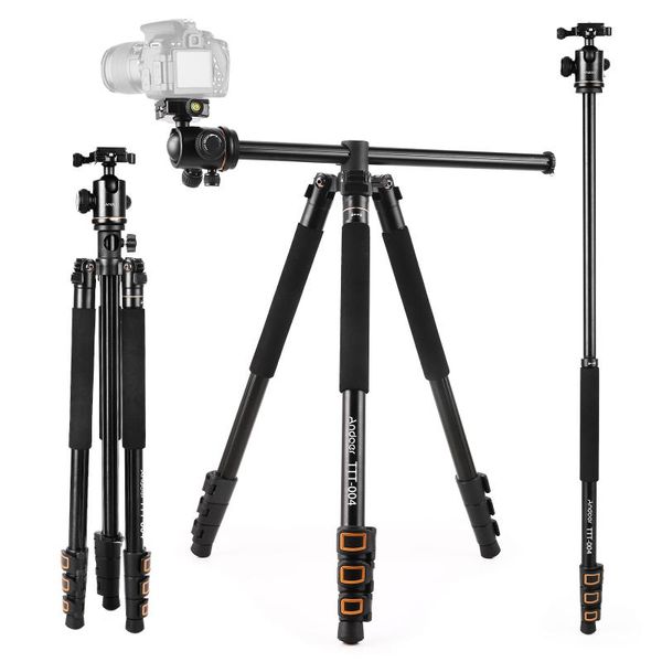 200cm/78.7 inch aluminum alloy camera tripod monopod with ball head 4-section extendable for dslr cameras max. load capacity 8kg
200cm/78.7 inch aluminum alloy camera tripod monopod with ball head 4-section extendable for dslr cameras max. load capacity 8kg