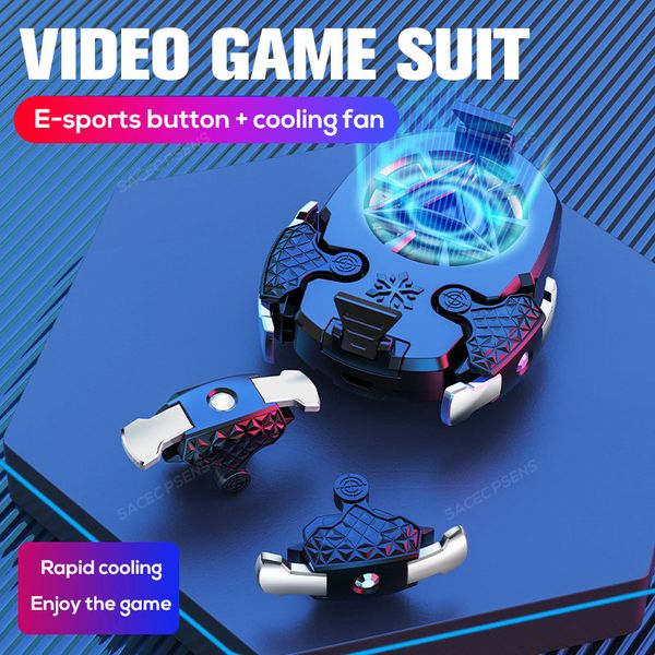 mobile phone radiator shooter controller handle smartphone trigger joystick universal game cooler fan 2in1 combination holder
mobile phone radiator shooter controller handle smartphone trigger joystick universal game cooler fan 2in1 combination holder
