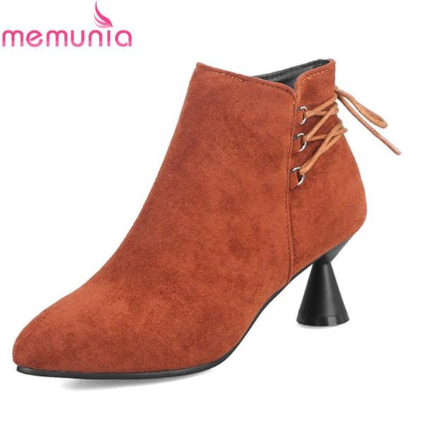boots memunia arrival 2021 ankle for women pointed toe strap flock winter elegant strange style heels, Black
boots memunia arrival 2021 ankle for women pointed toe strap flock winter elegant strange style heels, Black