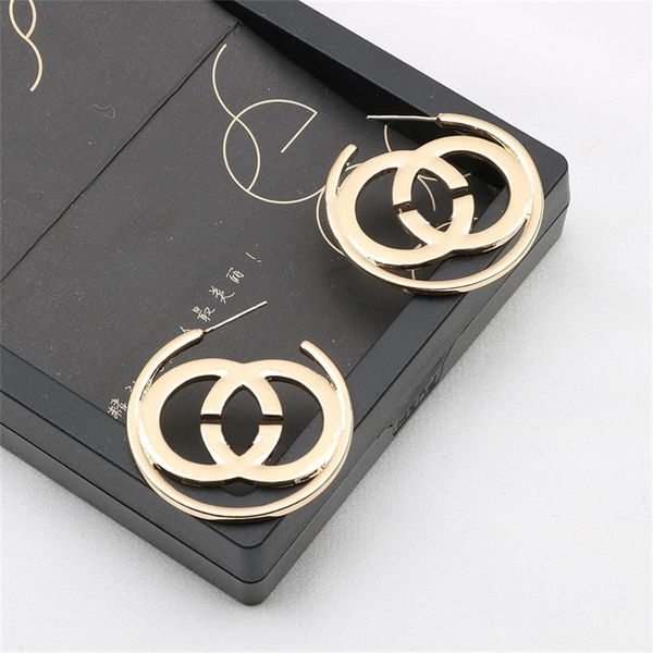 big circle earrings personality street geometric thin cold wind earrings, Golden;silver
big circle earrings personality street geometric thin cold wind earrings, Golden;silver