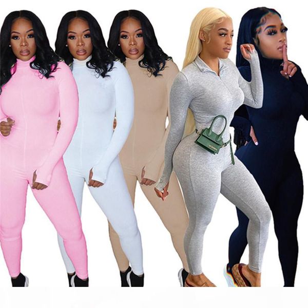 fall winter clothing women jumpsuits skinny bodysuits long sleeve solid color rompers skinny plus size overalls black leggings 4207, Gray
fall winter clothing women jumpsuits skinny bodysuits long sleeve solid color rompers skinny plus size overalls black leggings 4207, Gray