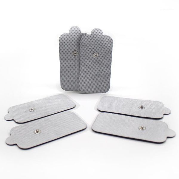 electric massagers 20/50/100pcs 3.5mm self-adhesion 4.7x9cm button electrode sticker pads for ems/tens massage muscle stimulator neck massag
electric massagers 20/50/100pcs 3.5mm self-adhesion 4.7x9cm button electrode sticker pads for ems/tens massage muscle stimulator neck massag