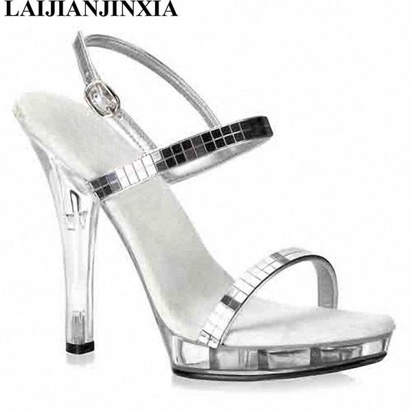 dress shoes laijianjinxia 13cm clear heels sandals summer ladies party plus size chinese 35-46, Black
dress shoes laijianjinxia 13cm clear heels sandals summer ladies party plus size chinese 35-46, Black