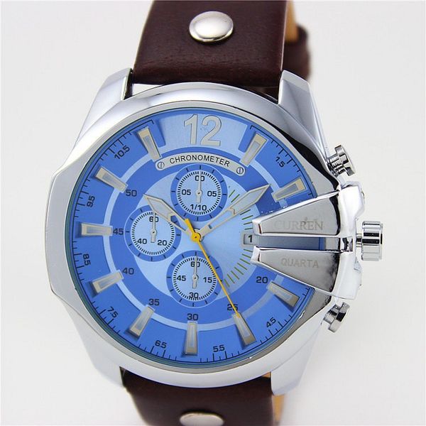 curren 8176 skin watch bdand мода на открытом воздухе движения мужские часы отдыхает часы ложные 3 глаза большие циферблаты кварцевые часы, Slivery;brown
curren 8176 skin watch bdand мода на открытом воздухе движения мужские часы отдыхает часы ложные 3 глаза большие циферблаты кварцевые часы, Slivery;brown