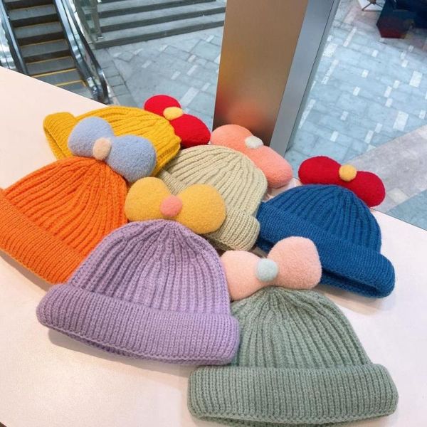 beanie/skull caps autumn and winter child sweet cute bow knitted woolen hat student candy color warm wild melon beanie skull hats for kids, Blue;gray
beanie/skull caps autumn and winter child sweet cute bow knitted woolen hat student candy color warm wild melon beanie skull hats for kids, Blue;gray