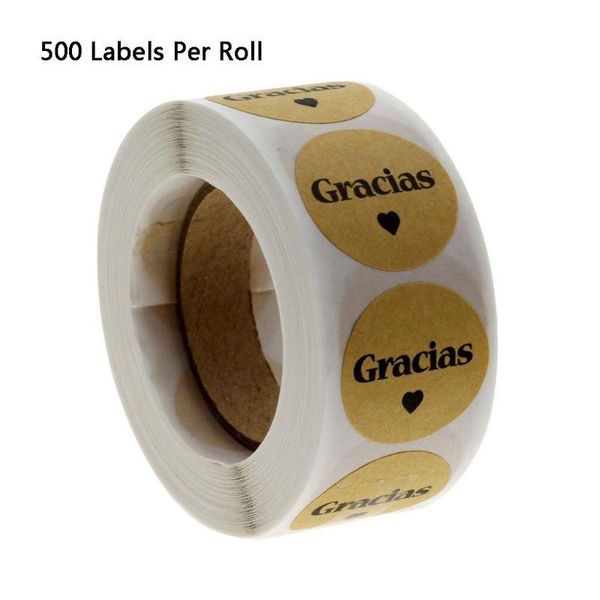 500pcs kraft gracias spanish thank you labels stickers handmade package envelope seal label scrapbooking stationery
500pcs kraft gracias spanish thank you labels stickers handmade package envelope seal label scrapbooking stationery