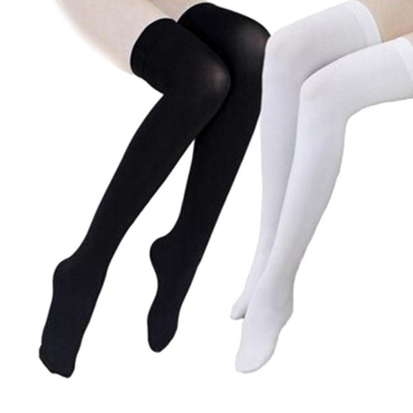 new women thigh high over the knee socks long nylon stockings medias de mujer meia arras, Black;white
new women thigh high over the knee socks long nylon stockings medias de mujer meia arras, Black;white