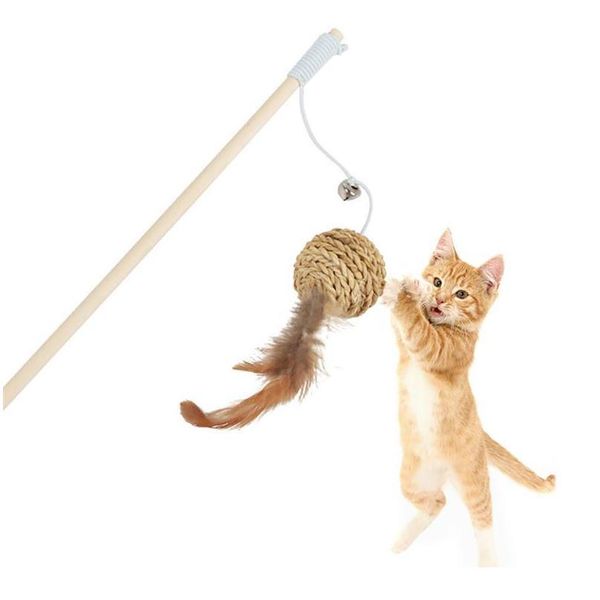 legendog 1pc cat teaser toy wooden rod ball fake feather ball decor interactive toy for cat pet supplies rand qylbfh
legendog 1pc cat teaser toy wooden rod ball fake feather ball decor interactive toy for cat pet supplies rand qylbfh