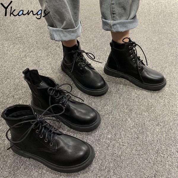 women ankle boots autumn lace up motorcycle round toe med heel casual black winter warm combat platform shoes
women ankle boots autumn lace up motorcycle round toe med heel casual black winter warm combat platform shoes
