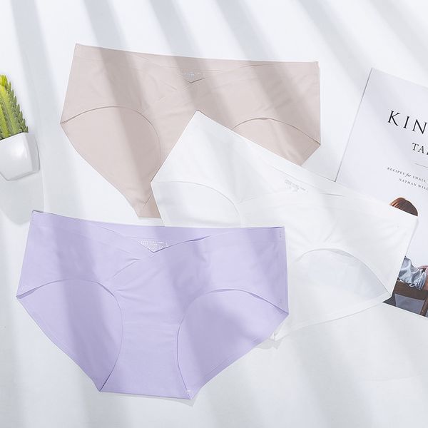 ice silk traceless pregnant womens underpants low waist comfortable and breathable during pregnancy, Black;pink
ice silk traceless pregnant womens underpants low waist comfortable and breathable during pregnancy, Black;pink
