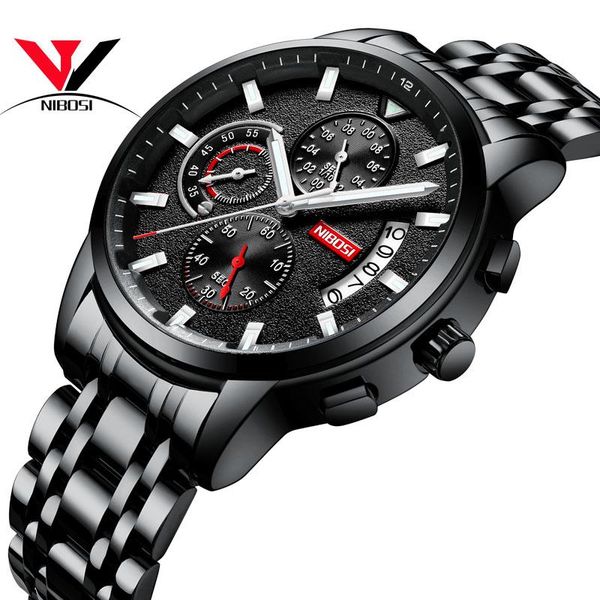 wristwatches nibosi steel watch men 2021 sports watches waterproof with calendar relogio masculino esportivo saat, Slivery;brown
wristwatches nibosi steel watch men 2021 sports watches waterproof with calendar relogio masculino esportivo saat, Slivery;brown
