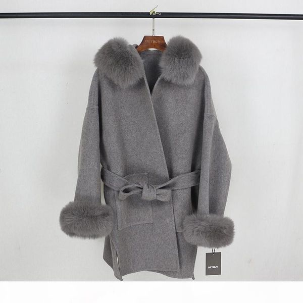 oftbuy 2020 реальный меховой пальто зимняя куртка женщины натуральные лисы меховые воротники манжеты кашемировые шерстяные шерстяные негабар, Black
oftbuy 2020 реальный меховой пальто зимняя куртка женщины натуральные лисы меховые воротники манжеты кашемировые шерстяные шерстяные негабар, Black