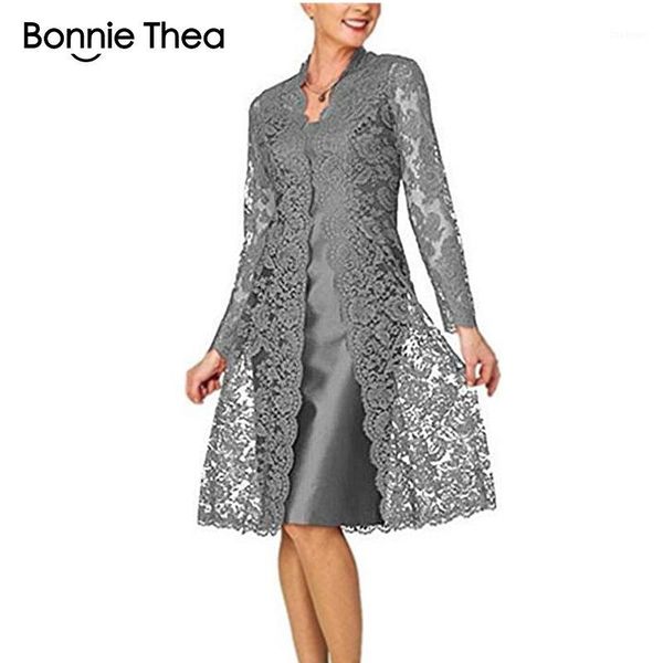 bonnie thea women's long sleeve two-piece lace dress lady elegant black party dress vestido women spring 20191, Black;gray
bonnie thea women's long sleeve two-piece lace dress lady elegant black party dress vestido women spring 20191, Black;gray