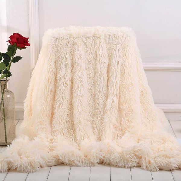long plush fur blanket super soft crystal velvet sofa bed throw blanket double warm solid white blankets1
long plush fur blanket super soft crystal velvet sofa bed throw blanket double warm solid white blankets1