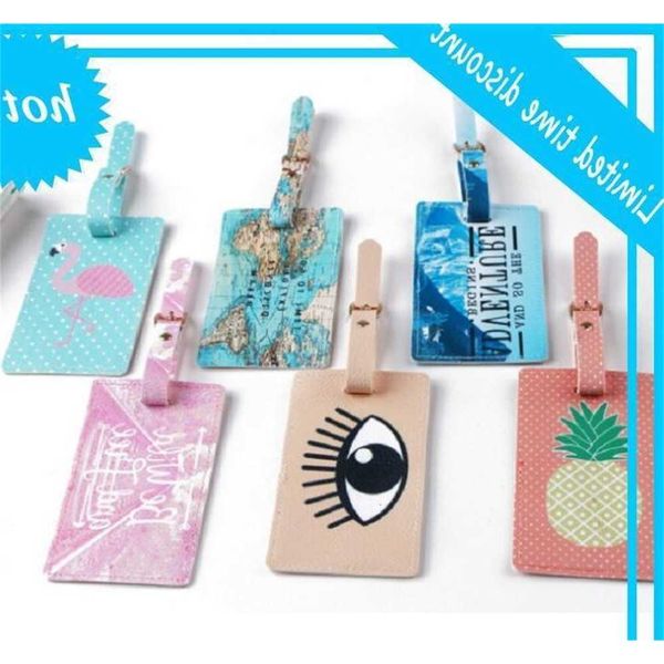 20pcs pineapple eye map printing baggage tags pvc travel bag accessories pendant portable label, Black
20pcs pineapple eye map printing baggage tags pvc travel bag accessories pendant portable label, Black