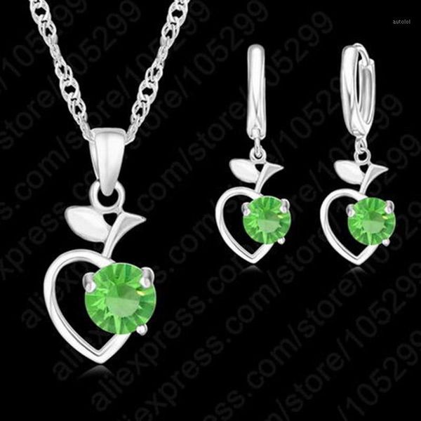 classic simple women jewelry sets 925 sterling silver heart pendant with clear crystal zircon ladies accessory wholesale1
classic simple women jewelry sets 925 sterling silver heart pendant with clear crystal zircon ladies accessory wholesale1