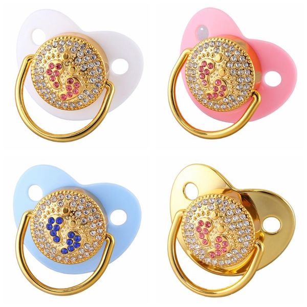 luxury bling rhinestone gold baby pacifier newborn infant silicone orthodontic nipple sleep soother 0-12 months
luxury bling rhinestone gold baby pacifier newborn infant silicone orthodontic nipple sleep soother 0-12 months