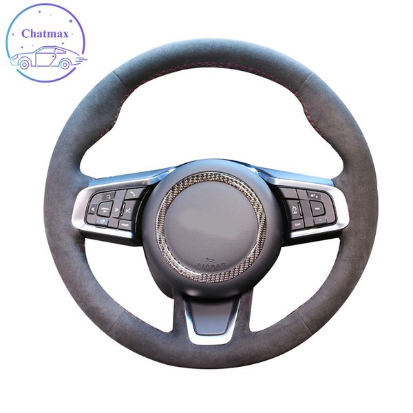 diy private custom car steering wheel cover for jaguar e-pace 17-19 f-pace 16-19 xe 15-19 hand sewing suede leather holder decoration
diy private custom car steering wheel cover for jaguar e-pace 17-19 f-pace 16-19 xe 15-19 hand sewing suede leather holder decoration