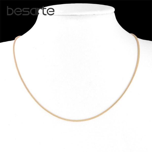 35cm kids chain necklace gold-color collar baby jewelry girls boys collier bebe collares bebek kolye collane ninas colier n0604, Silver
35cm kids chain necklace gold-color collar baby jewelry girls boys collier bebe collares bebek kolye collane ninas colier n0604, Silver